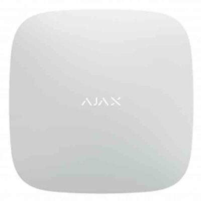 Ajax Hub 2 Plus ασύρματος πίνακας συναγερμού σε λευκό χρώμα