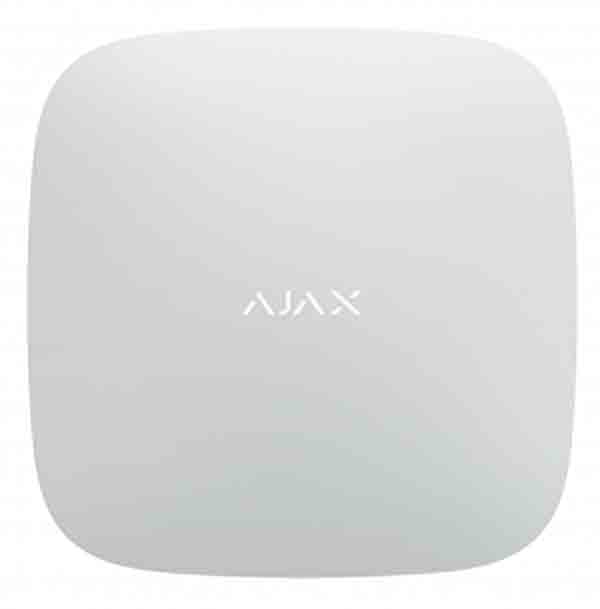 Ajax Hub 2 Plus ασύρματος πίνακας συναγερμού σε λευκό χρώμα